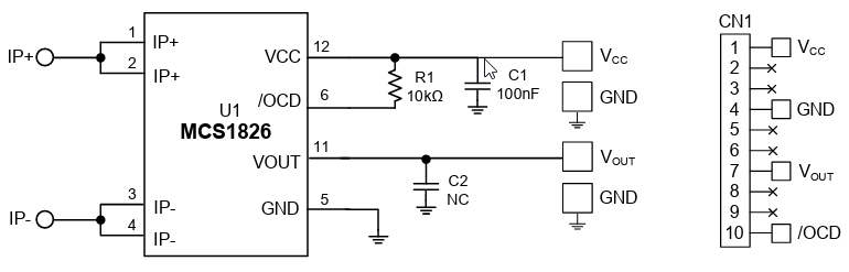 Schematic - Monolithic Power Systems (MPS) EVCS1826-Q-00A Evaluation Boards